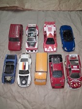 Lotto Stock Modellini Burago Polistil 1/24 1/25 Lancia Beta 124 Abarth Porsche