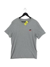 T-shirt uomo Nike L grigia