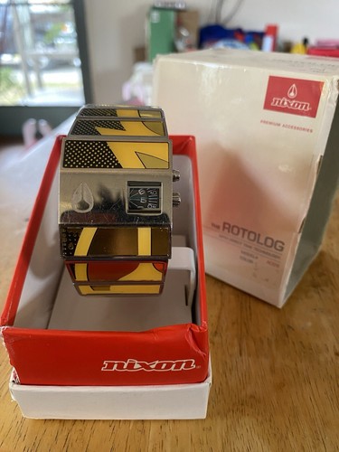 Raro orologio nixon rotolog - raro,