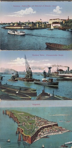 Souvenir hamburg amburgo - cv-,