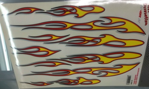 Adesivo adesivi fuoco fiamme - fuoco,