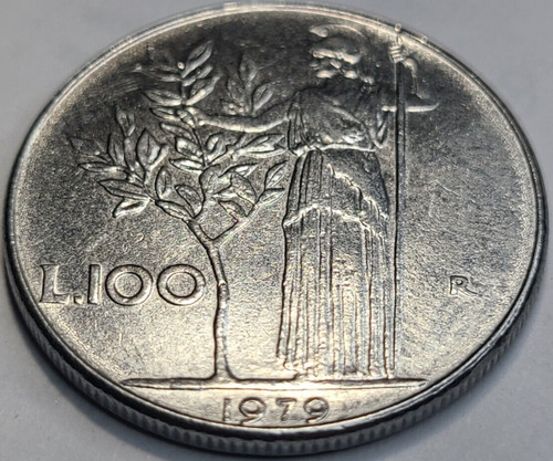 1979 italy 100 lire - italy,