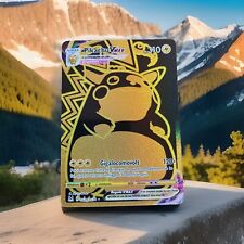 carte pokemon Pikachu Vmax Black Gold.