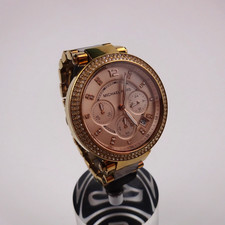 Michael Kors Parker MK5896 set data gemma placcata oro rosa donna TAGLIA PICCOLA