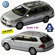 VW Volkswagen Golf V 5 Variant station wagon 2007-09 reflex argento metallizzato 1:43 AUTOart