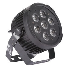 ETEC LED Compact PAR 7 fari 7x10 Watt RGBWA+UV 6 in 1 Floorspot DJ Party