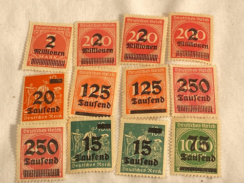 Deutsches reich sovrastampa - deutsches,