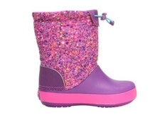 Stivali da neve rosa