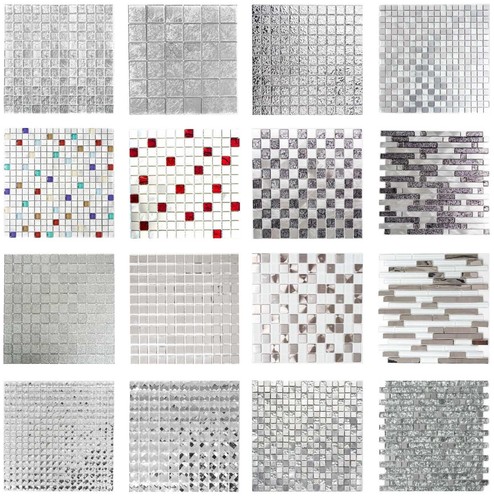 Piastrelle mosaico paraspruzzi - piastrelle,