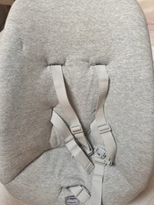 Sdraietta Chicco Neonato Usata Grigio Per Sedia Evolutiva