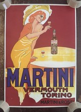 POSTER Pubblicitario - MARTINI Vermouth Torino - 44,5 x 64,5 cm (2)