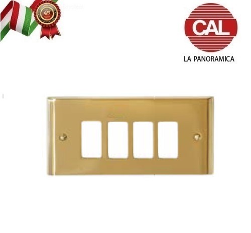 Placca ottone lucido - placca,
