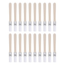 20pcs Paint Brushes 0.5" Flat