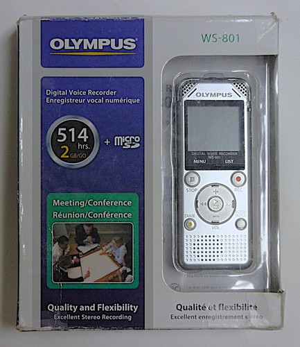 Olympus 801 lettore - ws-801,