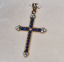 Croce Natalie Wood - Hollywood Collection - Bigiotteria Anni '90 - 2,5 x 3,4 cm