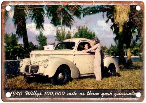 Pubblicità auto vintage 1940 - pubblicità,