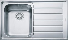 Franke Lavello Cucina 1 Vasca Gocciolatoio dx 86 Cm Inox Neptune 101.0040.731