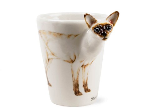 Blue witch handmade - coffee, mug