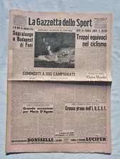 GAZZETTA DELLO SPORT 26 OTTOBRE 1955 CLETO MAULE - PARMA RUGBY PETRARCA