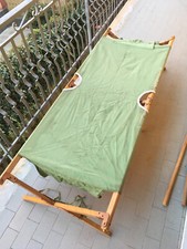 BRANDA PIEGHEVOLE MILITARE DA CAMPO POLIZIA ESERCITO VINTAGE EPOCA ANNI 70 - 80