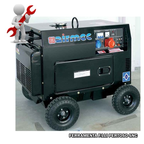 Generatore diesel silenziato - generatore,