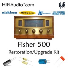 Fisher 500 restauro recap