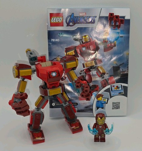 Lego marvel iron man - man, mech