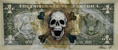 Chris boyle money art dollaro - boyle,