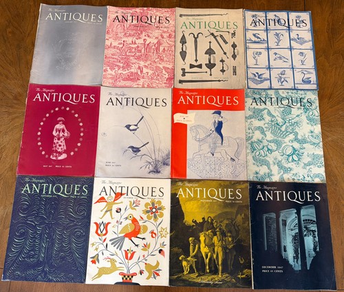 The magazine antiques - antiques,