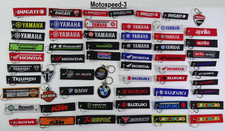 portachiavi in tessuto  ricamati   vari loghi