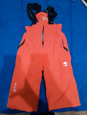 Pantaloni salopette neve sci bambino