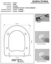 Copriwater compatibile modelli