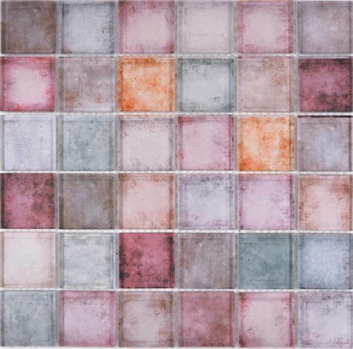 Mosaico colore mix specchio - mosaico,