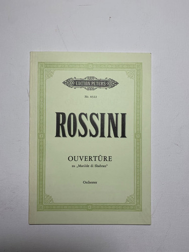Spartiti musicali rossini - musicali.,
