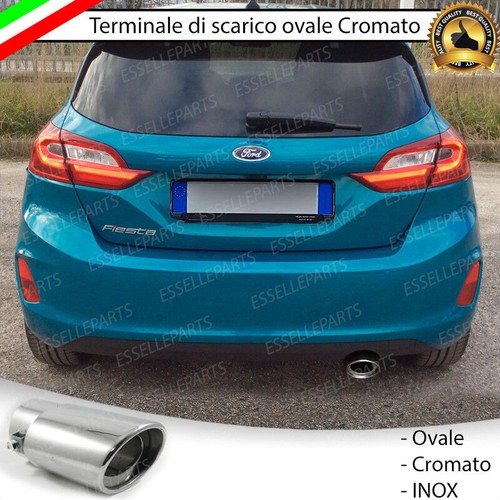 Terminale scarico cromato - terminale,