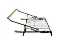 Graticola Griglia luxfabbri girevole ribaltabile smontabile per barbecue