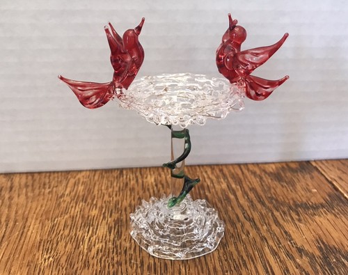 Statuina uccellino vintage - , in