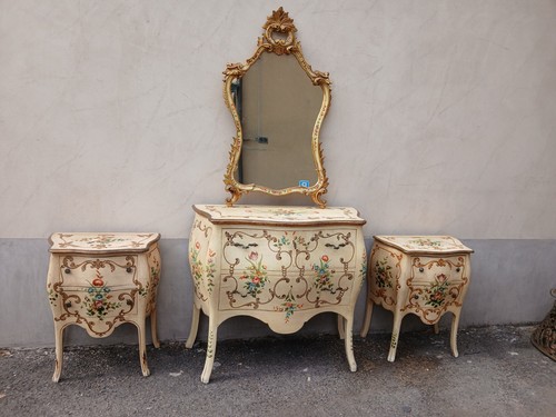 Trittico laccato veneziano - laccato,