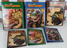 6x DINO RIDERS  RACCOGLITORE AD ANELLI grande piccolo QUADERNO NEW FONDO vintage