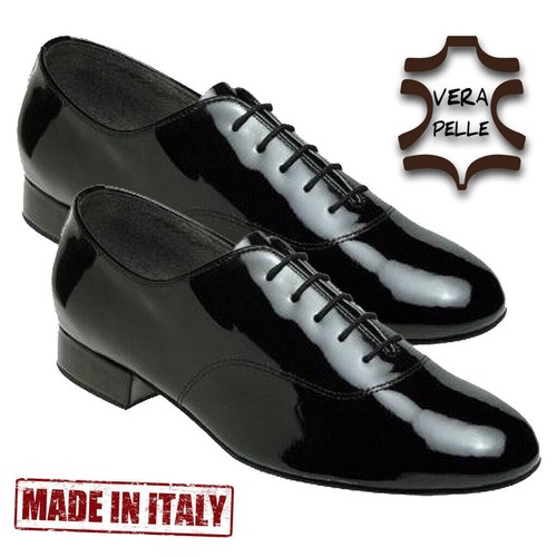 Scarpe ballo uomo - vernice, made