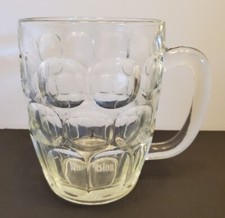 Tazza in vetro con impronta