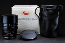 LEICA SUMMICRON-M 90 mm nero