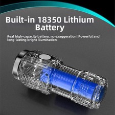 Torcia led ricaricabile ipx6 - torcia,