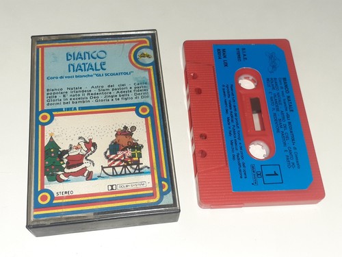 Musicassetta bianco natale - musicassetta,