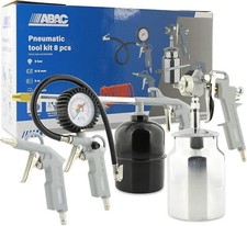 ABAC Kit Accessori per Compressore 8 Pezzi G-810AL