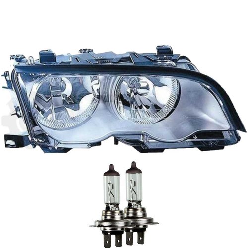 Faro alogeno destro per bmw - alogeno,