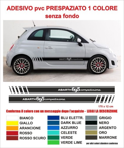 Kit adesivi strisce fiat - fiat, 500
