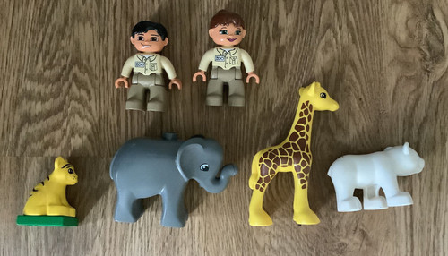 Lego duplo zoo animals and - animals,