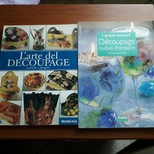 LOTTO 2 LIBRI DECOUPAGE -