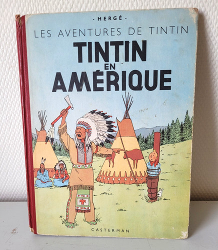 Tintin amérique édition - en,